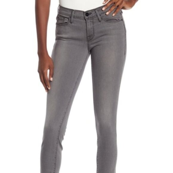 Frame Le Skinny de Jeanne Skinny Gray Jeans LSS769 - Picture 1 of 16